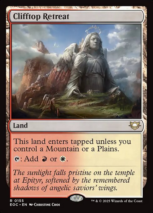 Clifftop Retreat - Commander: Edge of Eternities - R - 155