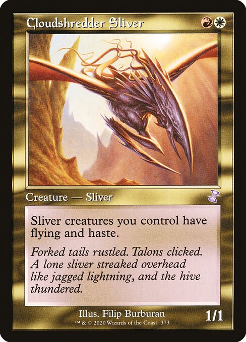Cloudshredder Sliver - Time Spiral: Remastered - S - 373