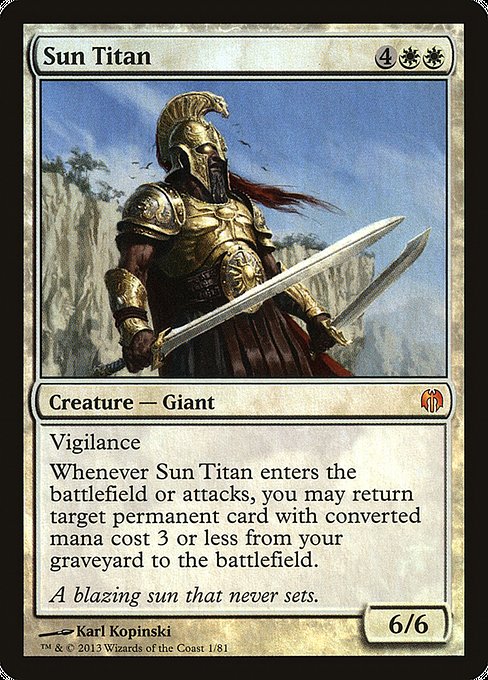 Sun Titan - Duel Decks: Heroes vs. Monsters - M - 1