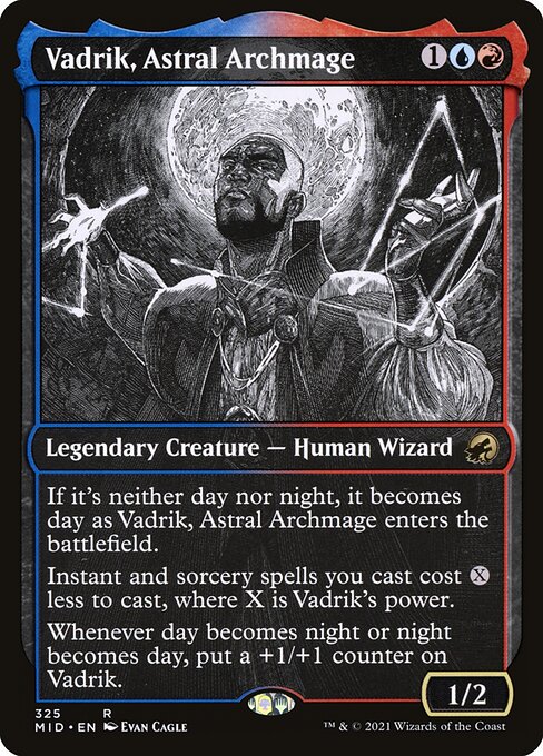 Vadrik, Astral Archmage (Showcase) - Innistrad: Midnight Hunt - R - 325