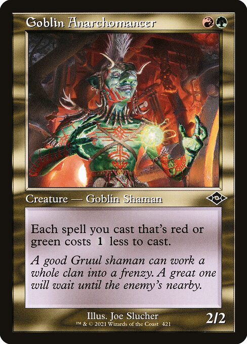 Goblin Anarchomancer (Retro Frame) - Modern Horizons 2 - C - 421