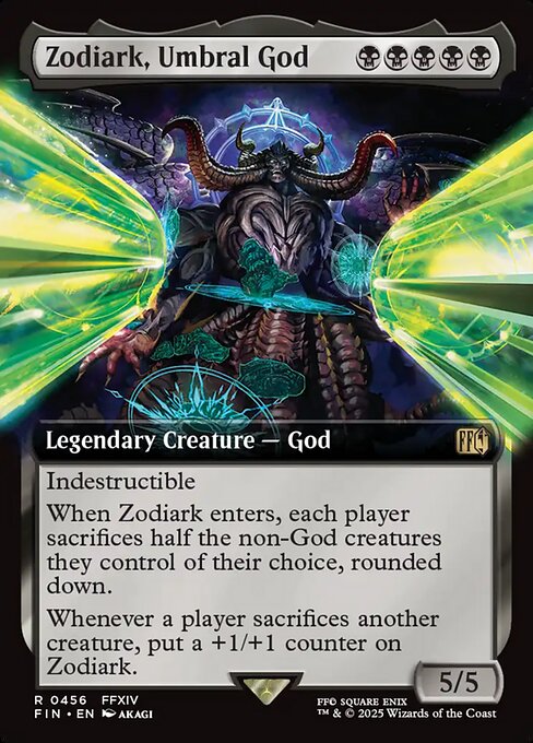 Zodiark, Umbral God (Extended Art) - FINAL FANTASY - R - 456