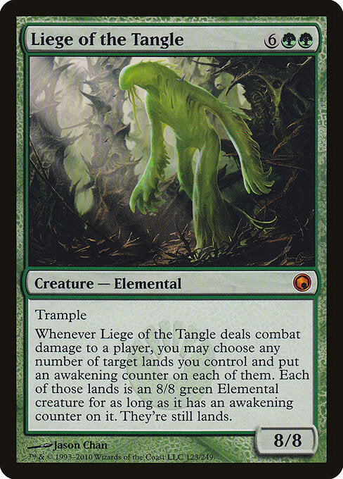 Liege of the Tangle - Scars of Mirrodin - M - 123
