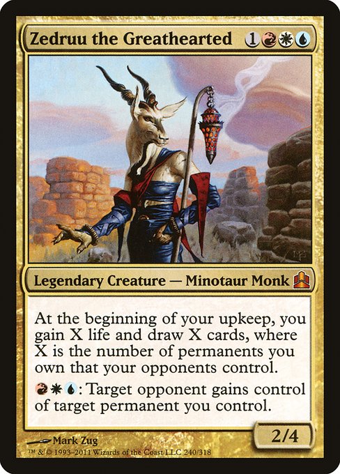 Zedruu the Greathearted - Commander - M - 240