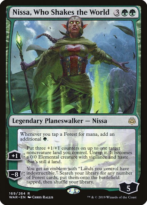 Nissa, Who Shakes the World - War of the Spark - R - 169