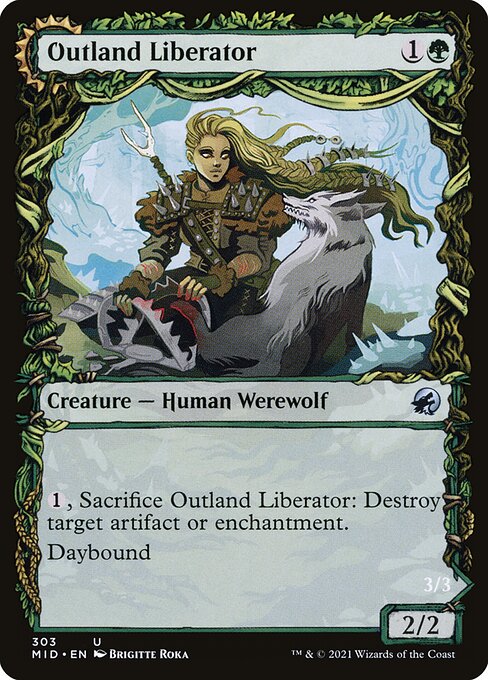 Outland Liberator (Showcase) - Innistrad: Midnight Hunt - U - 303
