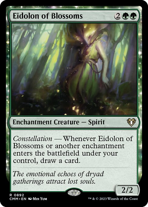 Eidolon of Blossoms - Commander Masters - R - 892