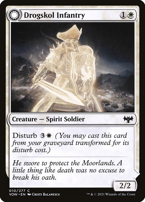 Drogskol Infantry - Innistrad: Crimson Vow - C - 10