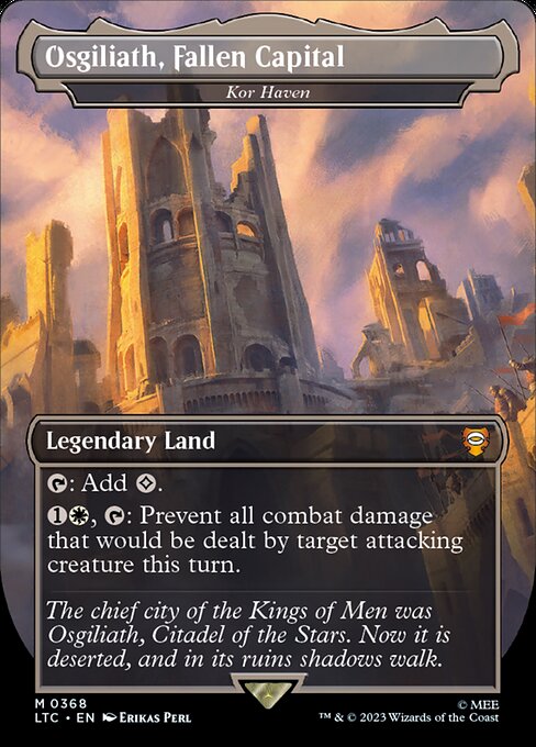 Osgiliath, Fallen Capital - Kor Haven - Commander: The Lord of the Rings: Tales of Middle-earth - M - 368