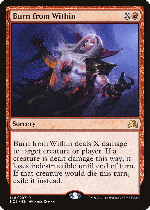 Burn from Within - Shadows over Innistrad - R - 148