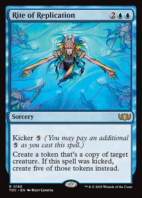 Rite of Replication - Commander: Tarkir: Dragonstorm - R - 165