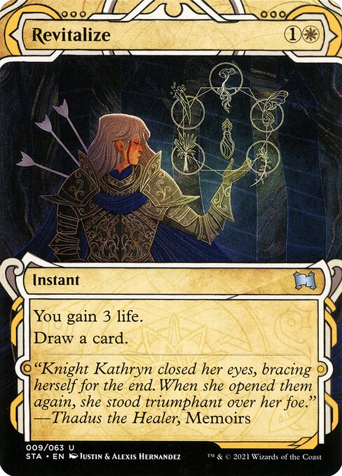 Revitalize (JP Alternate Art) - Strixhaven: Mystical Archives - U - 72
