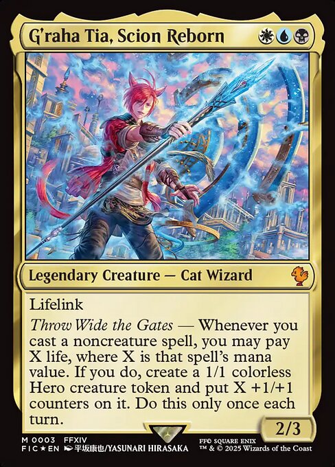 G'raha Tia, Scion Reborn - Commander: FINAL FANTASY - M - 3