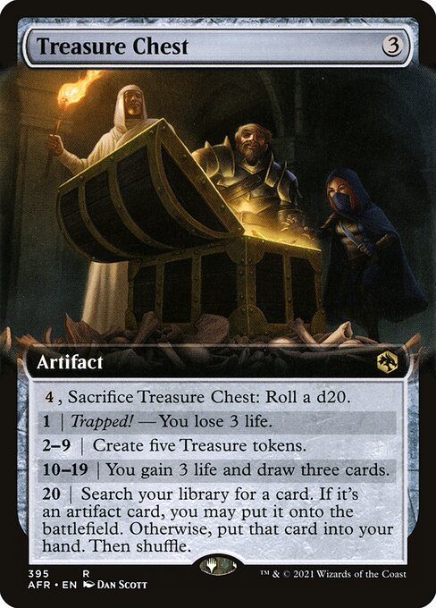 Treasure Chest (Extended Art) - Adventures in the Forgotten Realms - R - 395