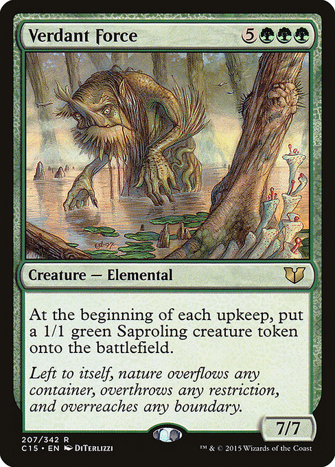 Verdant Force - Commander 2015 - R - 207