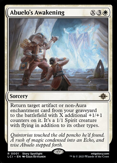 Abuelo's Awakening - The Lost Caverns of Ixalan - R - 1