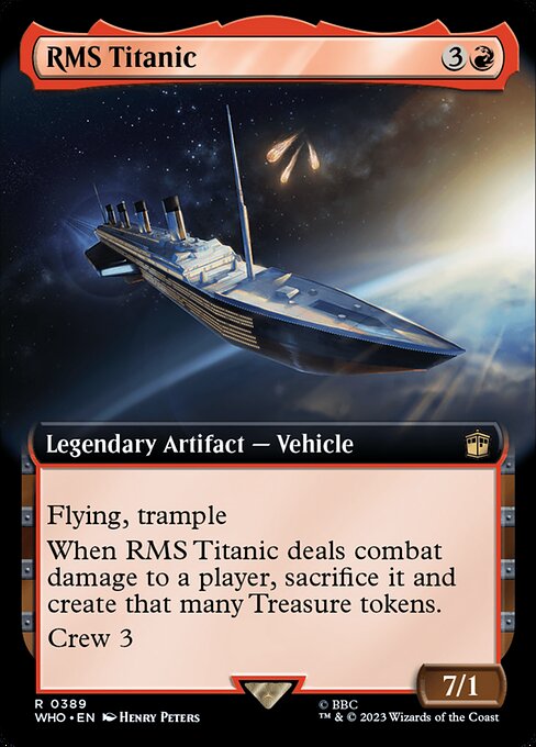 RMS Titanic (Extended Art) - Universes Beyond: Doctor Who - R - 389
