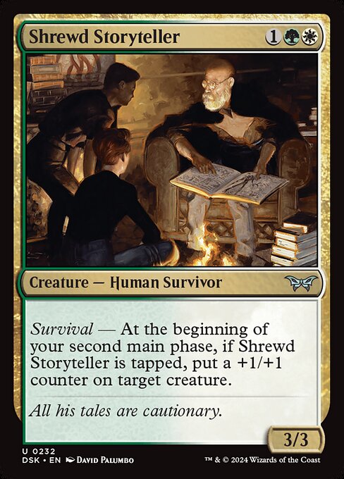 Shrewd Storyteller - Duskmourn: House of Horror - U - 232