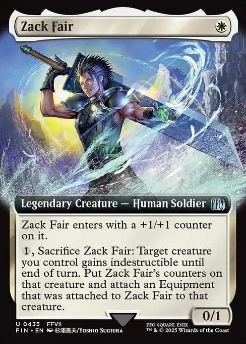 Zack Fair (Extended Art) - FINAL FANTASY - U - 435