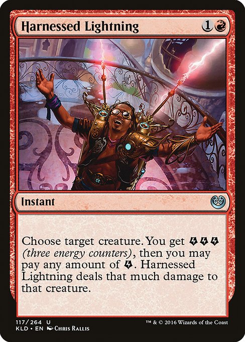 Harnessed Lightning - Kaladesh - U - 117