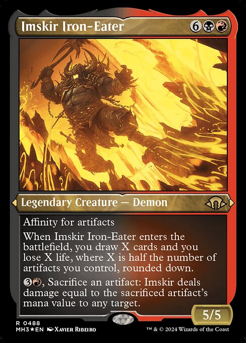 Imskir Iron-Eater (Foil Etched) - Modern Horizons 3 - R - 488