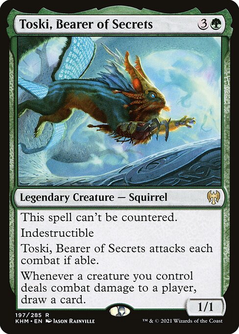 Toski, Bearer of Secrets - Kaldheim - R - 197