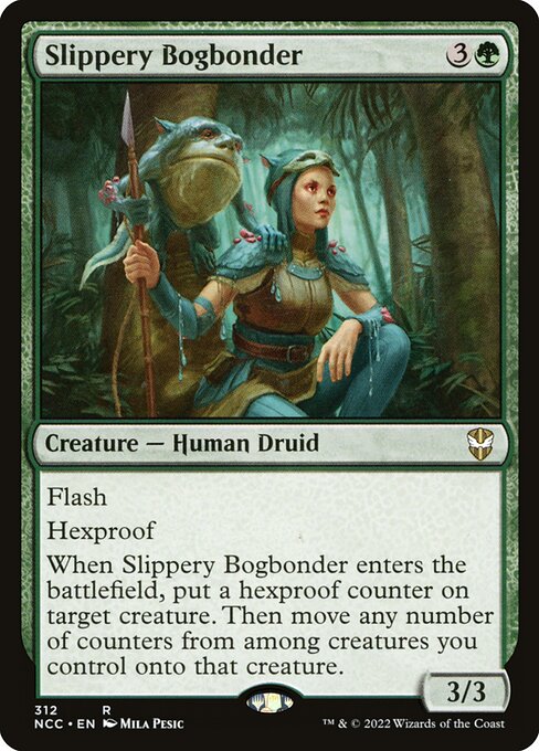 Slippery Bogbonder - Commander: Streets of New Capenna - R - 312