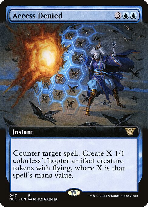 Access Denied (Extended Art) - Commander: Kamigawa: Neon Dynasty - R - 47