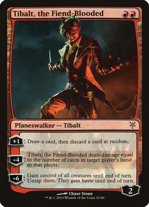 Tibalt, the Fiend-Blooded - Duel Decks: Sorin vs. Tibalt - M - 41
