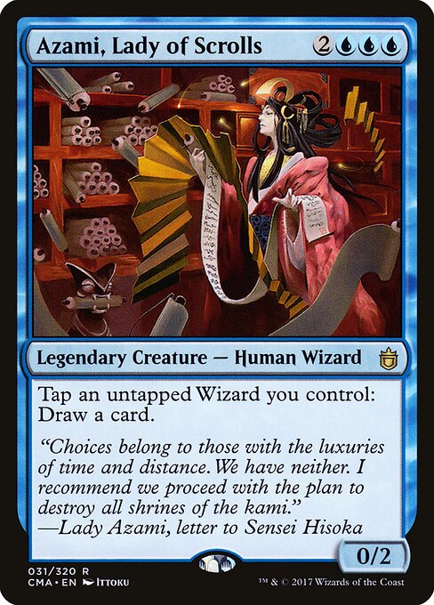 Azami, Lady of Scrolls - Commander Anthology - R - 31