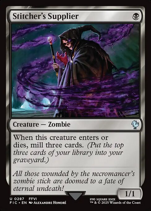Stitcher's Supplier - Commander: FINAL FANTASY - U - 287