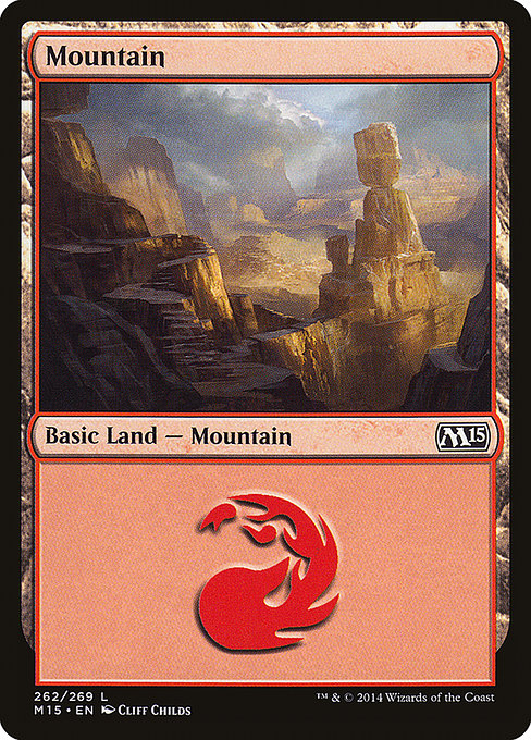 Mountain (262) - Magic 2015 (M15) - L - 262
