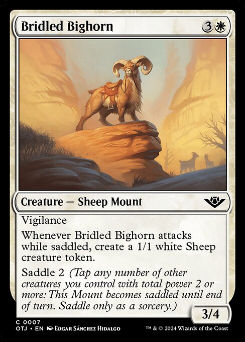 Bridled Bighorn - Outlaws of Thunder Junction - C - 7