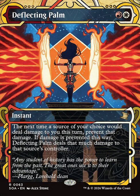 Deflecting Palm - Secrets of Strixhaven: Mystical Archive - R - 63