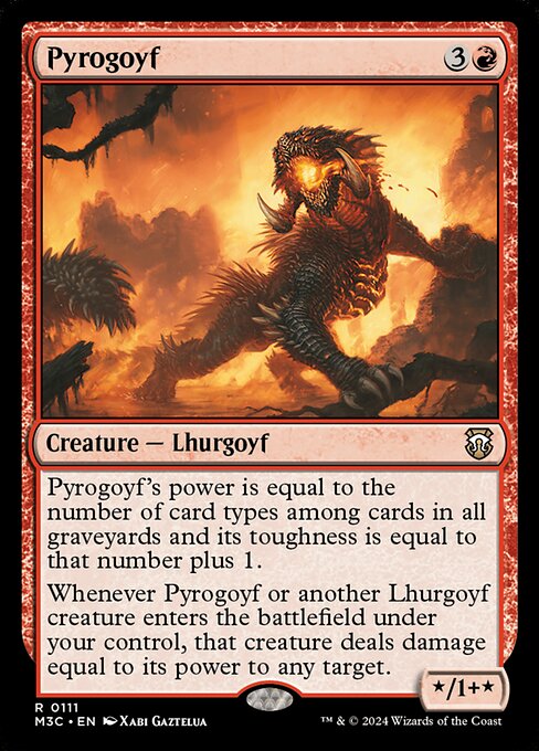 Pyrogoyf - Commander: Modern Horizons 3 - R - 111