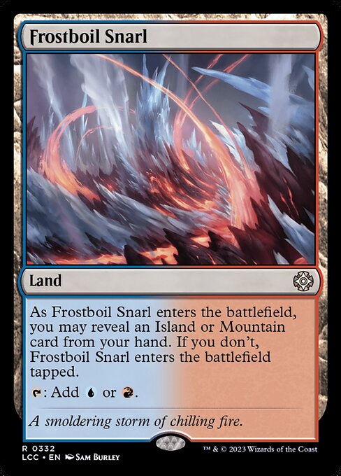 Frostboil Snarl - Commander: The Lost Caverns of Ixalan - R - 332