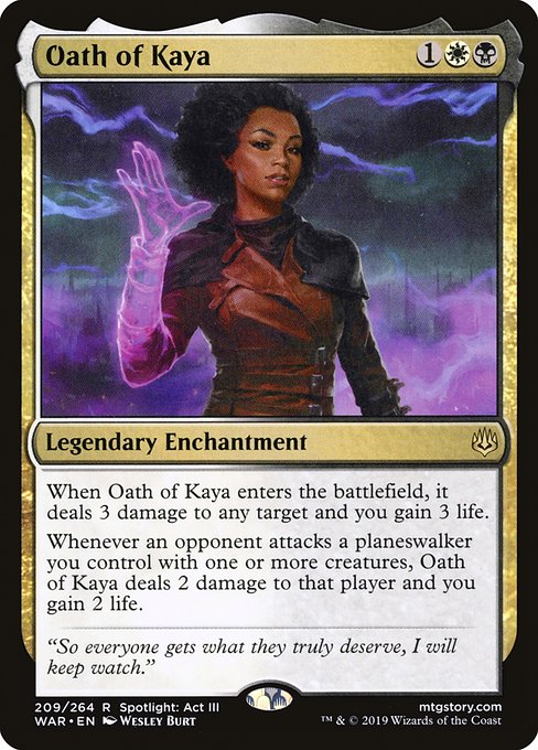 Oath of Kaya - War of the Spark - R - 209