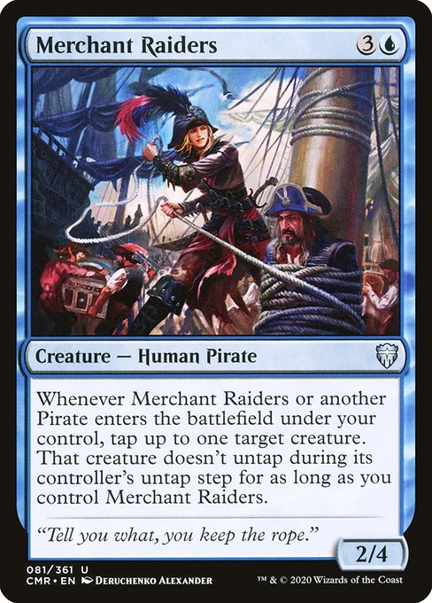 Merchant Raiders - Commander Legends - U - 81