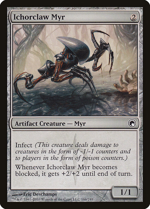 Ichorclaw Myr - Scars of Mirrodin - C - 166