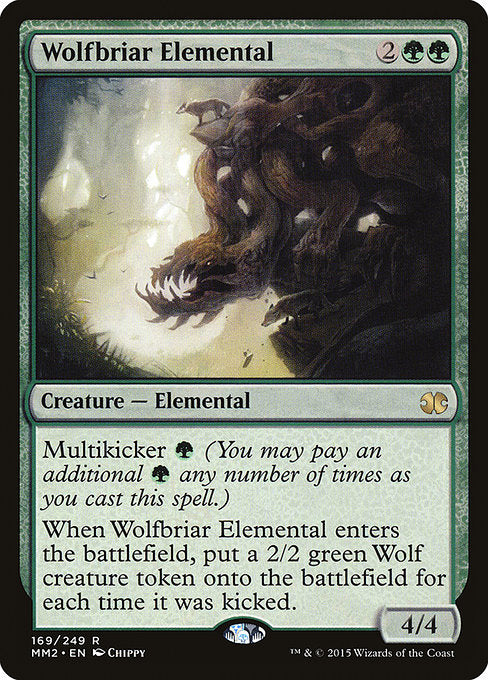 Wolfbriar Elemental - Modern Masters 2015 - R - 169
