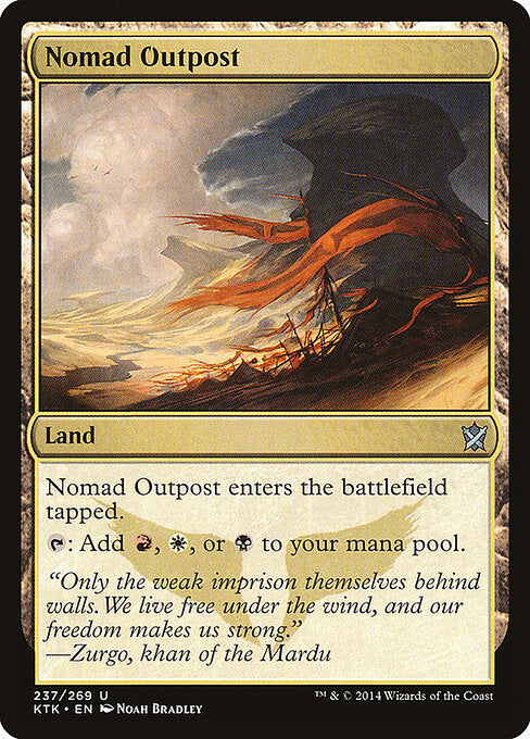 Nomad Outpost - Khans of Tarkir - U - 237