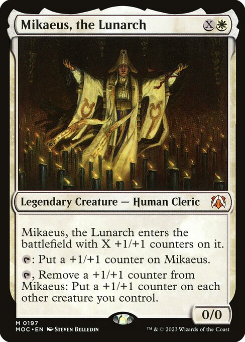 Mikaeus, the Lunarch - Commander: March of the Machine - M - 197