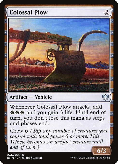 Colossal Plow - Kaldheim - U - 236