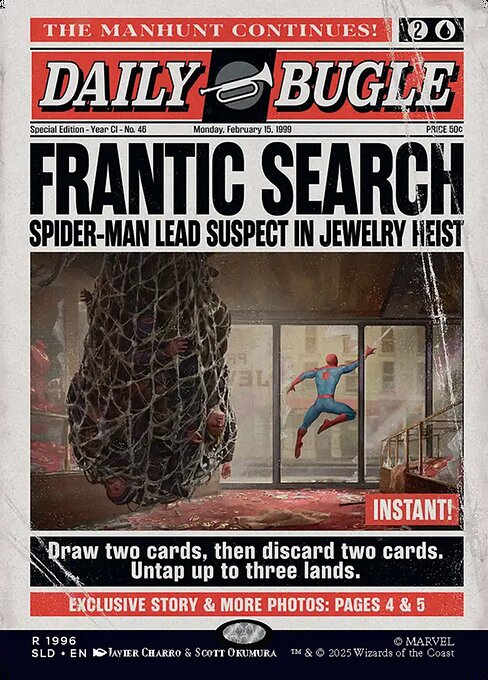 Frantic Search (1996) - Secret Lair Drop Series - R - 1996