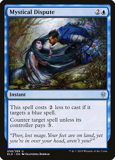 Mystical Dispute - Throne of Eldraine - U - 58