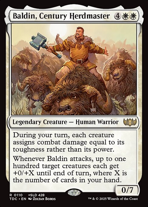 Baldin, Century Herdmaster - Commander: Tarkir: Dragonstorm - R - 110