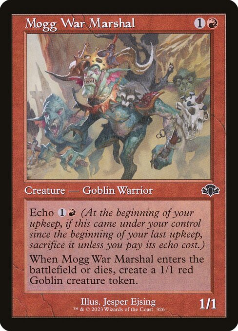 Mogg War Marshal (Retro Frame) - Dominaria Remastered - C - 326