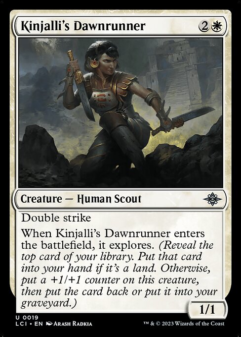 Kinjalli's Dawnrunner - The Lost Caverns of Ixalan - U - 19