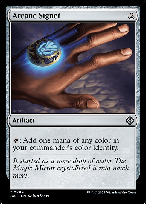 Arcane Signet - Commander: The Lost Caverns of Ixalan - C - 299