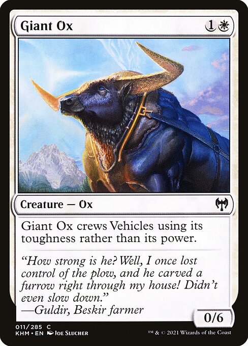 Giant Ox - Kaldheim - C - 11